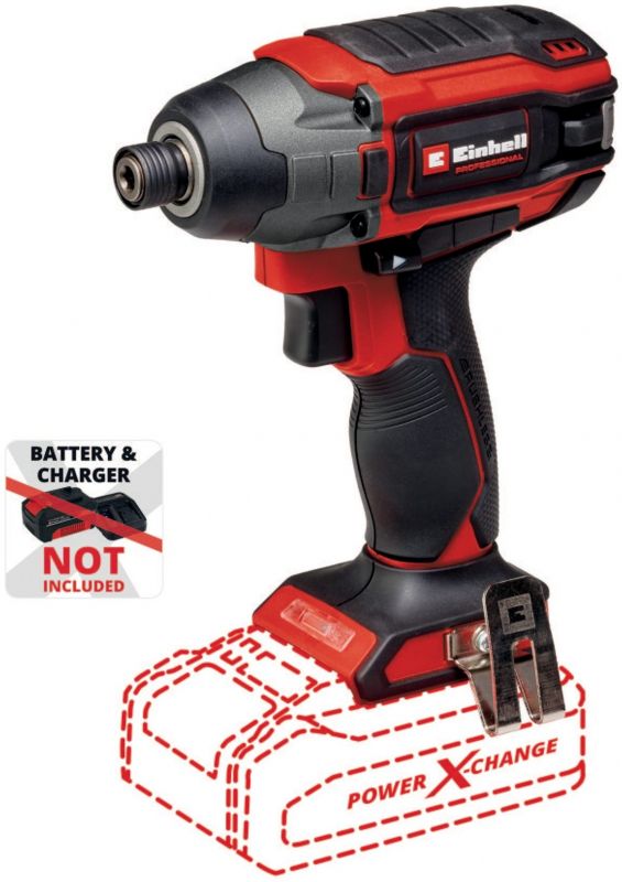 Гвинтокрут акумуляторний ударний Einhell TP-CI 18/220 Li BL - Solo, PXC, 18В, безщітковий, 220 Нм, 2900 об/хв, 1.16 кг (без АКБ і ЗП)