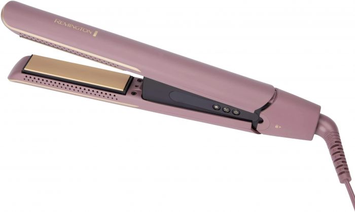 Випрямляч Remington AIRvive, 61Вт, темп.режимов-5, 150-230С, дісплей, кераміка, фіолетово-злотий
