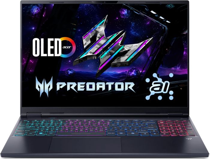 Ноутбук Acer Predator Helios Neo 16S PHN16S-71 16" OLED, Intel U9-275HX, 32GB, F1TB, NVD5070-8, Lin, чорний