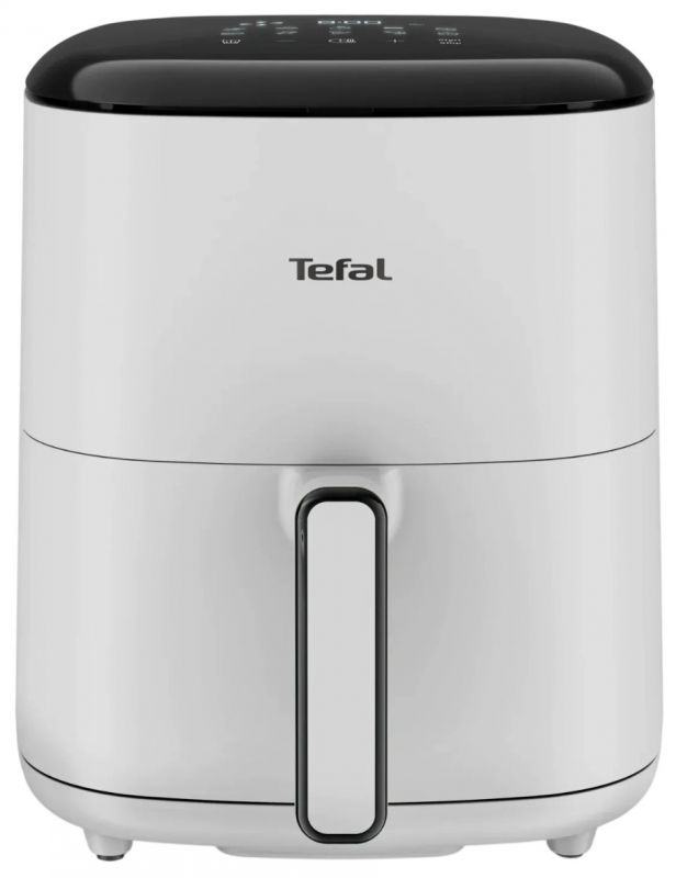 Мультипіч Tefal Easy Fry Max, 1500Вт, чаша-5л, сенсорне керув., 10 програм, пластик, білий