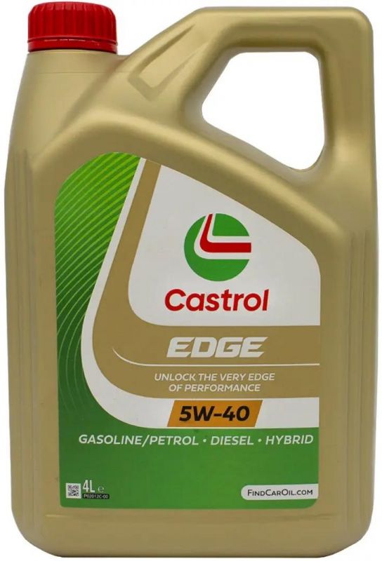 Олива моторна Castrol Edge 5W-40 4л (EDGE 5W-40/4) (1535F3)