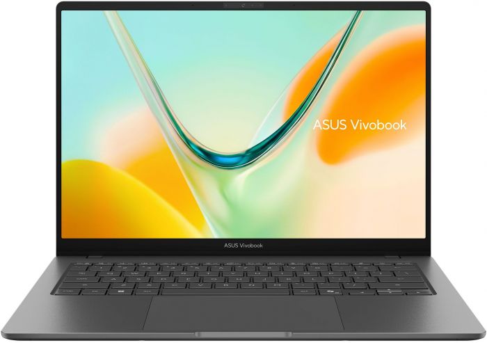 Ноутбук ASUS Vivobook S14 S5408QA-TM194W 14" WUXGA IPS, Qualcomm X1 26 101, 16GB, F512GB, UMA, Win11, Сірий