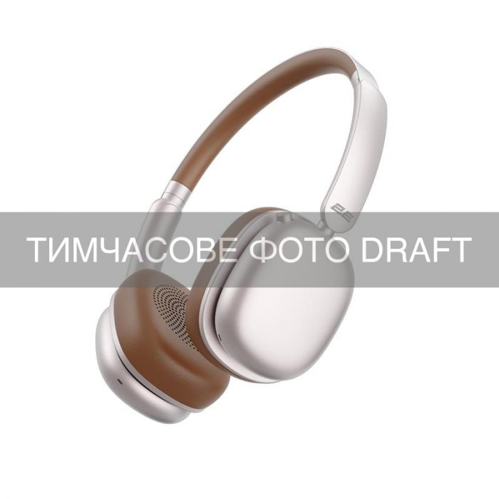 Навушники On-ear 2E SVOЇ Mix, BT 5.4, IPX4, SBC, AAC, Mic, Коричневий