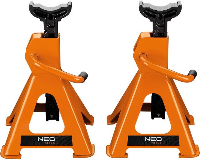 Опора під автомобіль Neo Tools, 2т, 278-423 мм, 2 шт.