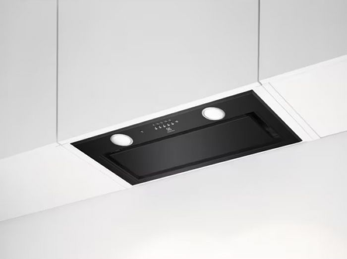 Витяжка Electrolux вбудована, 54см, 700м.куб/год., Hob2Hood, чорний
