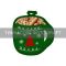 Прихватка ARDESTO Christmas Green Mug 20х20см, 100% поліестер (верх), 100% бавовна (низ), зелений