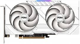 Відеокарта SAPPHIRE Radeon RX 9060 XT 16GB GDDR6 PURE GAMING OC білий