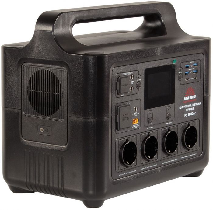 Портативна електростанція Vitals Professional PS 1800qc 2100Вт, 1536Вт/год, LifePo4, 16.4кг