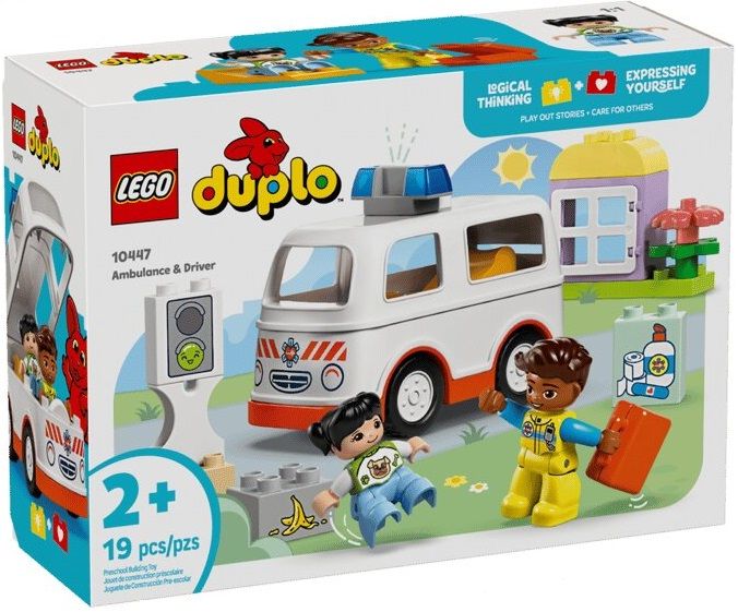 Конструктор LEGO DUPLO Town Швидка допомога та водій