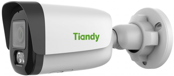 IP-камера Tiandy TC-C38WQ Spec:I5W/E/Y/2.8mm/V4.2, 8MP, EW, Color Maker Bullet, 2.8mm, f/1.6, LED15m, IR50m, DC12V, PoE, IP67, Speaker