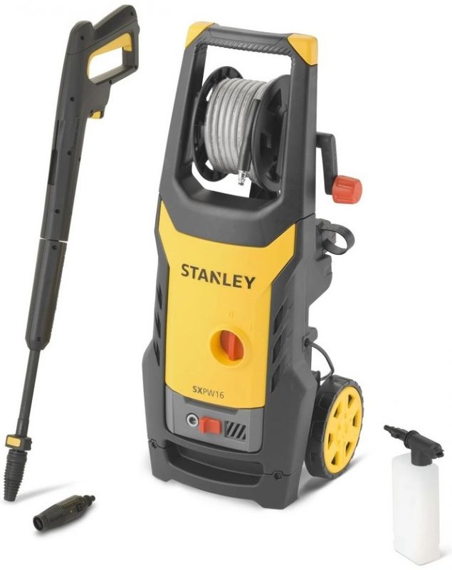 Мінімийка високого тиску Stanley 1600Вт 125бар 420л/год шланг 6м 9.2кг