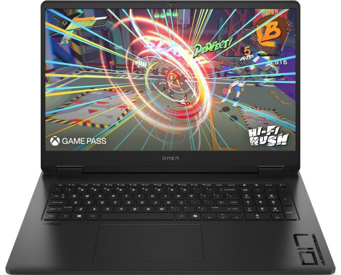 Ноутбук HP OMEN 17-db1002ua 17.3" FHD IPS AG, AMD AI 7 350, 24GB, F1024GB, NVD5070-8, DOS, чорний