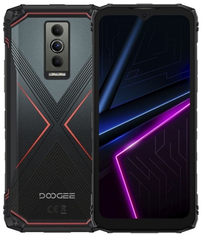 Смартфон Doogee Blade 10 Pro Energy 6.56" 6/256ГБ, 2SIM, 5150мА•год, червоний