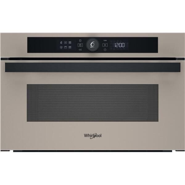 Мікрохвильова піч Whirlpool вбудована, 31л, електронне упр., 1000Вт, гриль, дисплей, бежевий