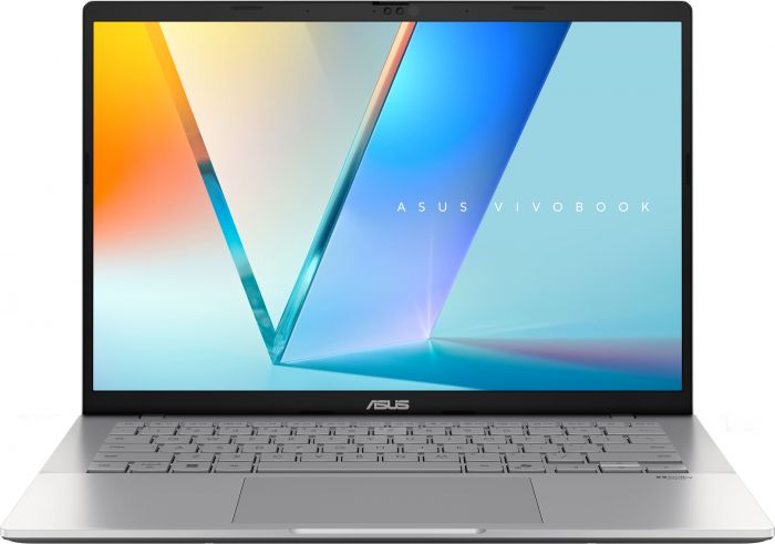 Ноутбук ASUS Vivobook S14 M3407KA-SF071 14" WUXGA OLED, AMD AI 5 330, 16GB, F512GB, UMA, NoOS, Сріблястий