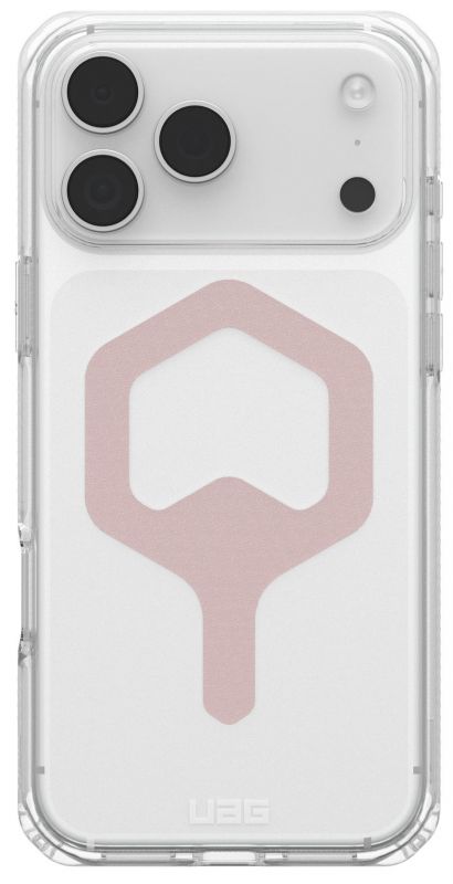 Чохол UAG для iPhone 17 Pro Max, Plyo MagSafe, Ice/Rose Gold
