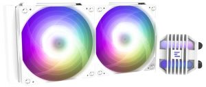 Система рідинного оxолодження  Zalman Alpha 2SE A24 ARGB, LGA1851, 1700, 1200, 115x, AM5, AM4, TDP 320W, білий