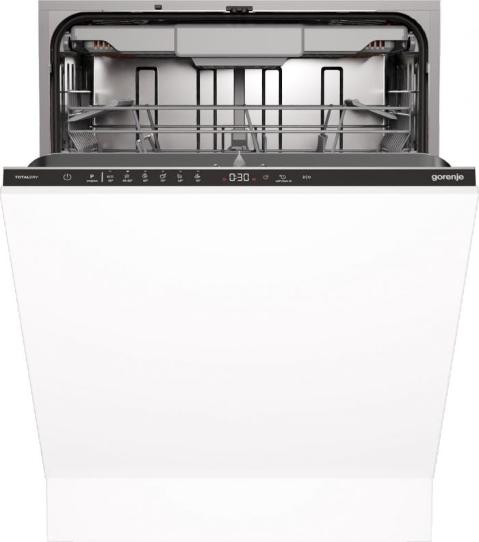 Посудомийна машина Gorenje вбудовувана, 16компл., A+++, 60см, AquaStop, автоматичне відчинення, сенсорн.упр, 3и кошики, білий