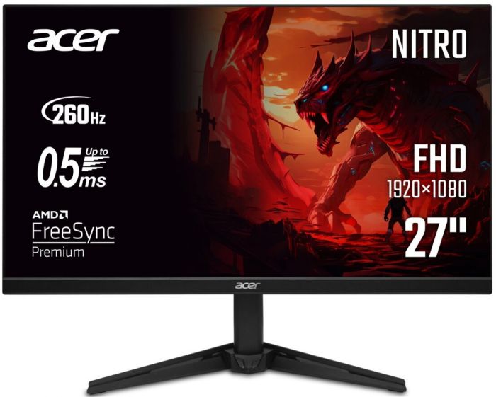 Монітор Acer 27" Nitro QG271W5bmiipx 2xHDMI, DP, MM, IPS, 260Hz, 1ms