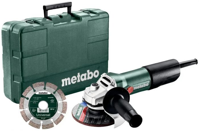 Шліфмашина кутова Metabo W 850-125 125мм 125мм 1900Вт 7000-11500об/хв кейс 1.8кг