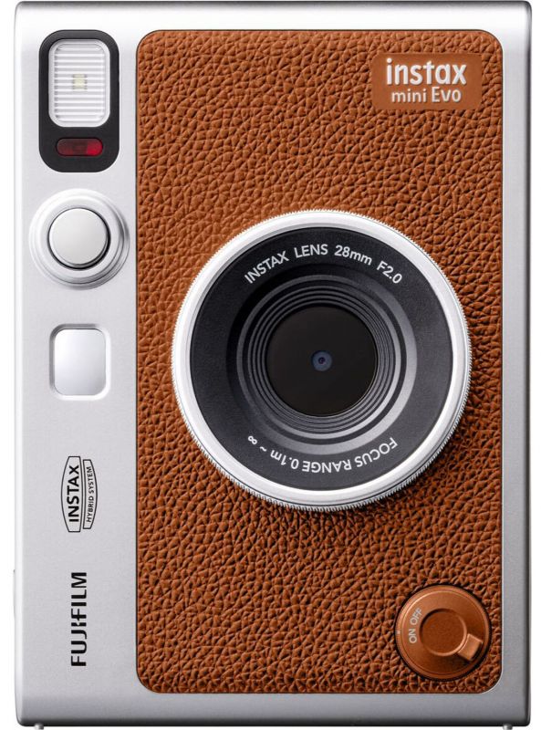 Фотокамера миттєвого друку Fujifilm INSTAX MINI EVO Brown