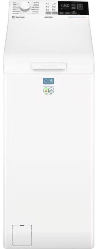 Пральна машина Electrolux вертикальна, 6кг, 1000, D, 60см, дисплей, білий