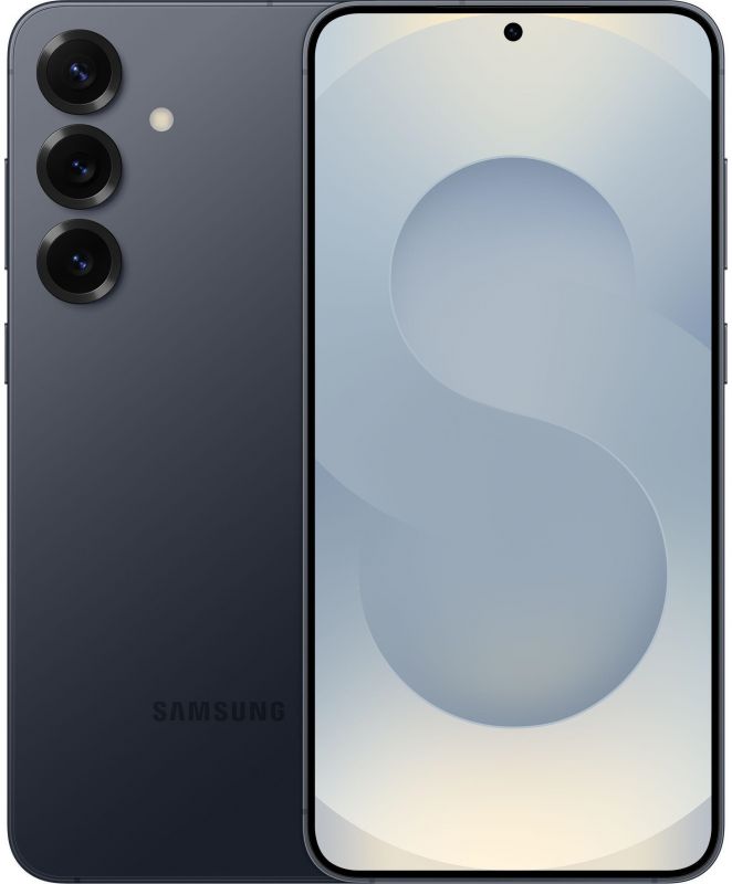 Смартфон Samsung Galaxy S25+ 5G (S936) 6.7' 12/256ГБ, 2SIM, 4900мА•год, синій чорний