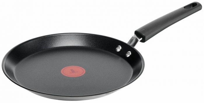 Сковорода для млинців Tefal Emotion+, 25см, нержавіюча сталь, бакеліт, чорний