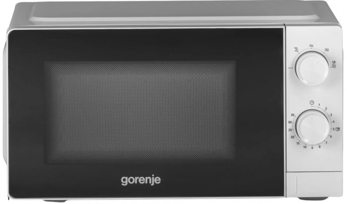 Мікрохвильова піч Gorenje, 20л, мех. керув., 700Вт, білий