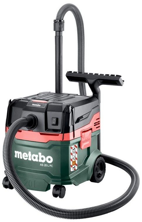 Пилосос професійний Metabo AS 20 L PC 1200Вт 225мБар бак 20л 9.4кг