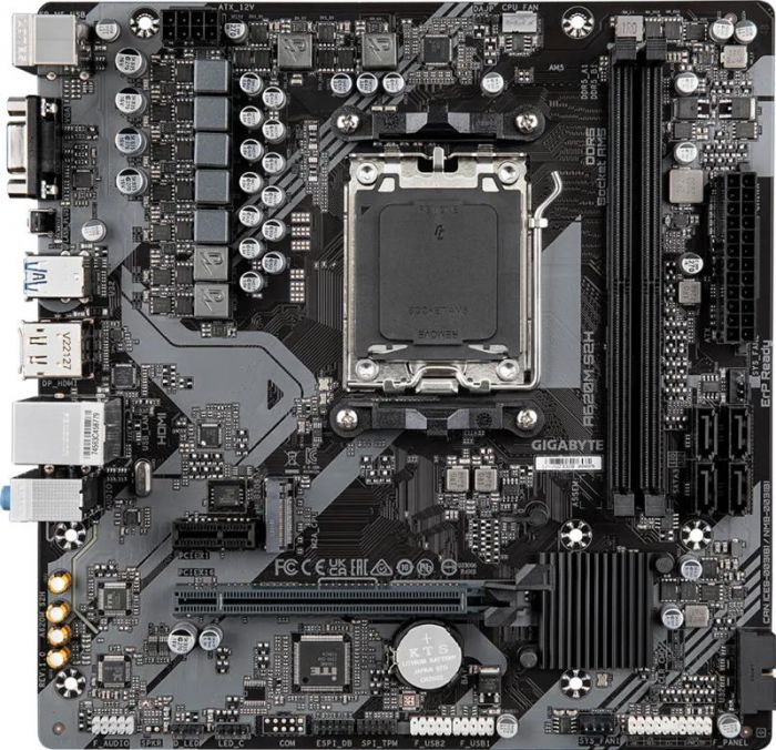 Материнська плата GIGABYTE A620M S2H sAM5 A620 2xDDR5 M.2 HDMI DP D-Sub mATX