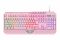 Клавіатура 2E GAMING KG315 RGB USB Pink Ukr